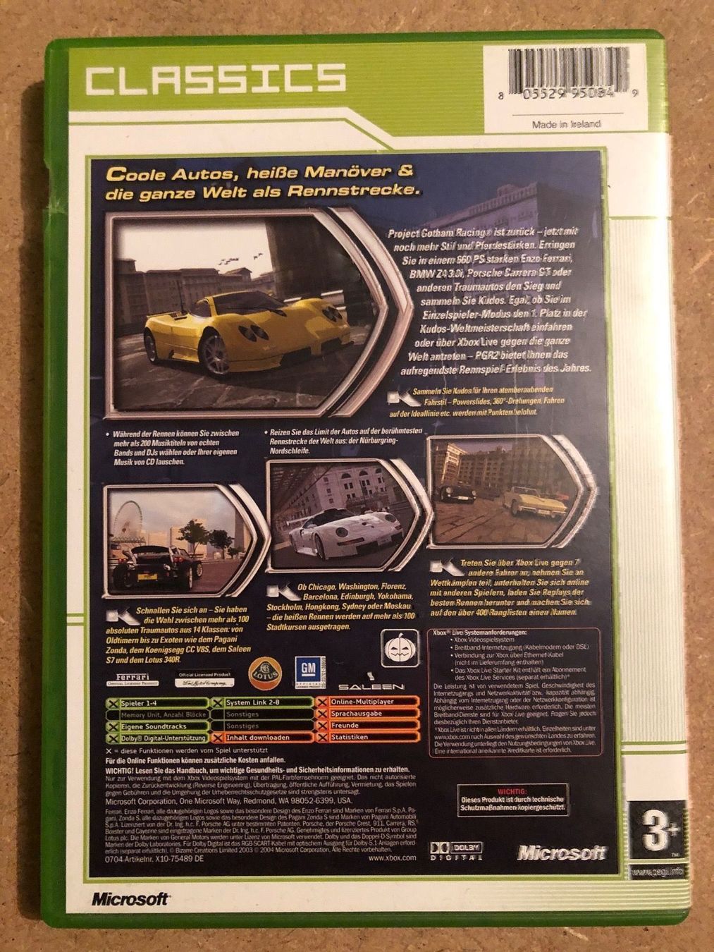 Giochi: Project Gotham Racing 2 für Xbox – Usato da Kestenholz venduto da Mad18 1