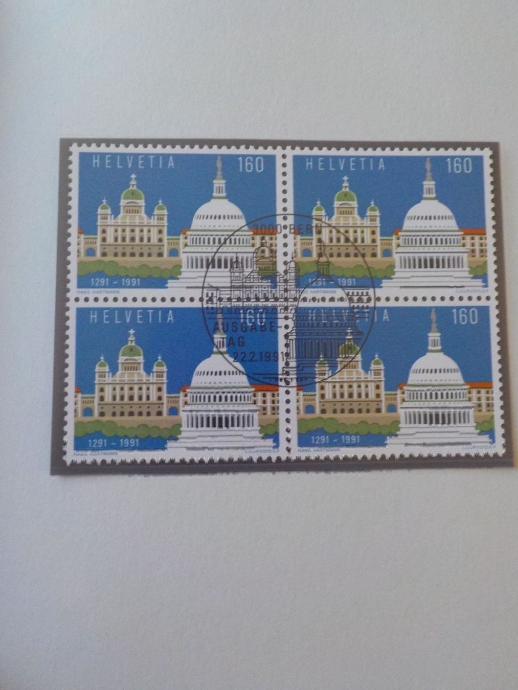 Tutti i francobolli: 1991, Jahresausgabe PTT – Nuovo (secondo la descrizione) da Muri b. Bern venduto da Ricardoverkauf 3