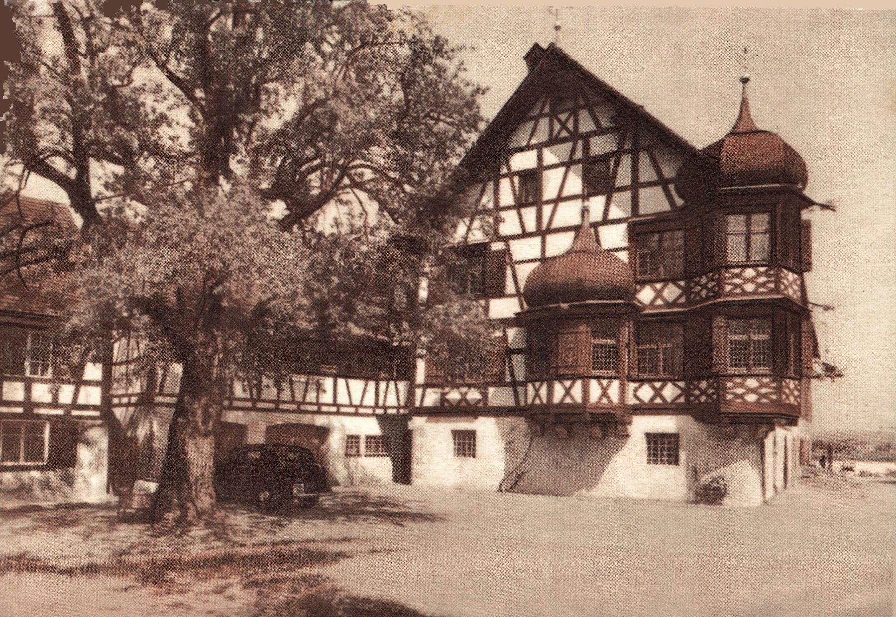 Ansichtskarten: Drachenburg in Gottlieben – Gebraucht aus Bronschhofen von Astore