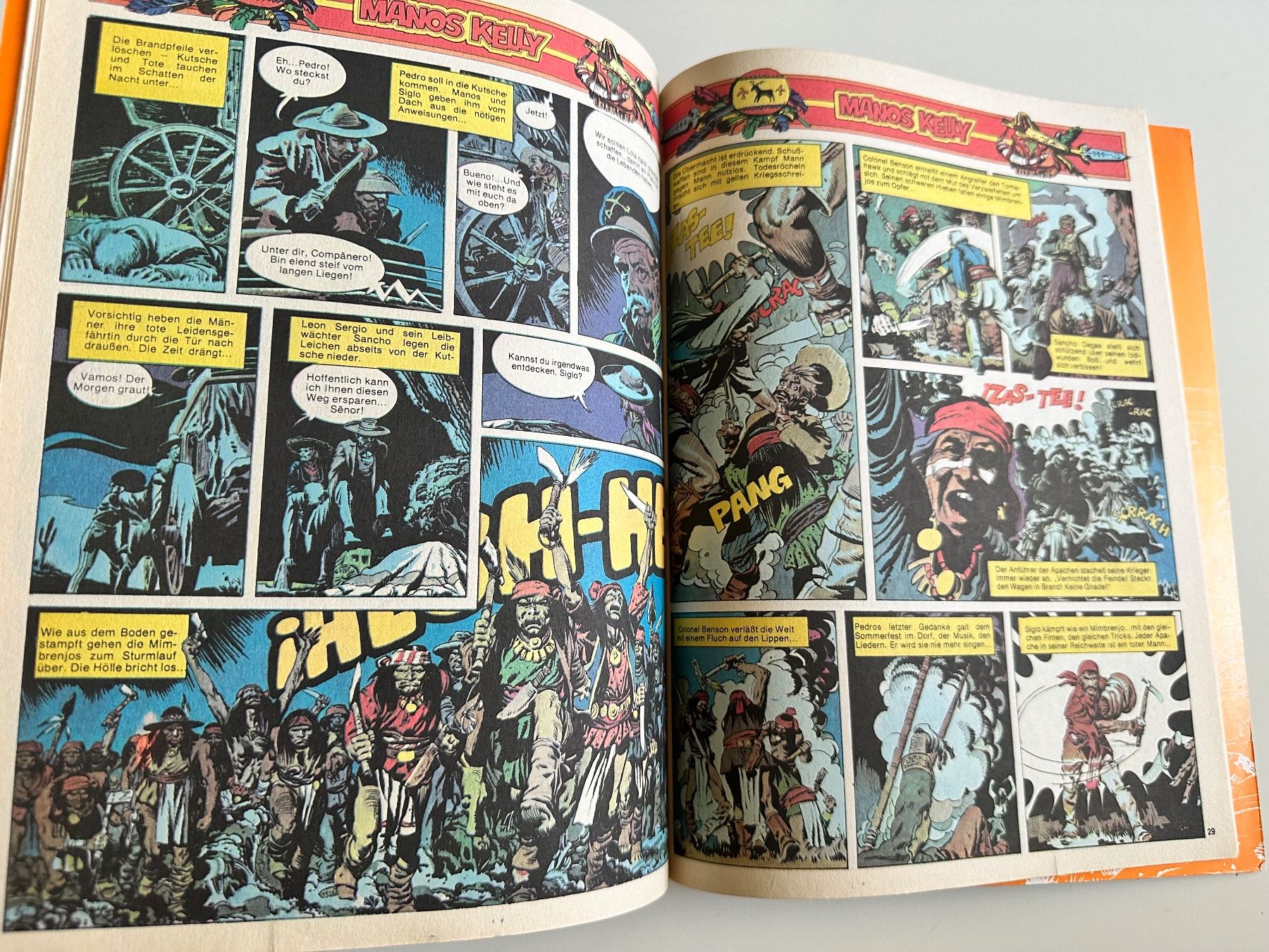 Fumetti: COMIC ACTION ALBUM 106 - MANOS KELLY – Usato da Münsingen venduto da Ganjam 7