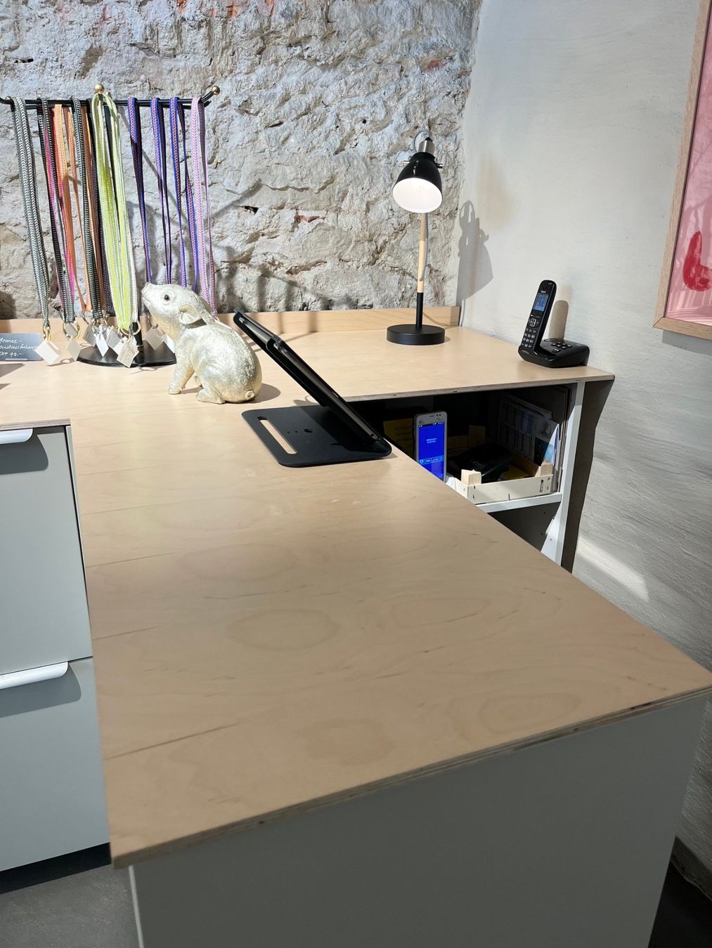 Allestimento di negozi e stand fieristici: Schubladenkorpus (5 Elemente) mit integriertem Kassenmöbel – Usato da Rapperswil SG venduto da inf_tlm8 3