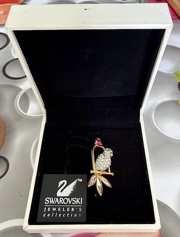 Spille & Fermagli: Spilla Swarovski  – Usato da Biasca venduto da dan_96w9