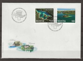 F1906 - FDC Suisse-Croatie 2022