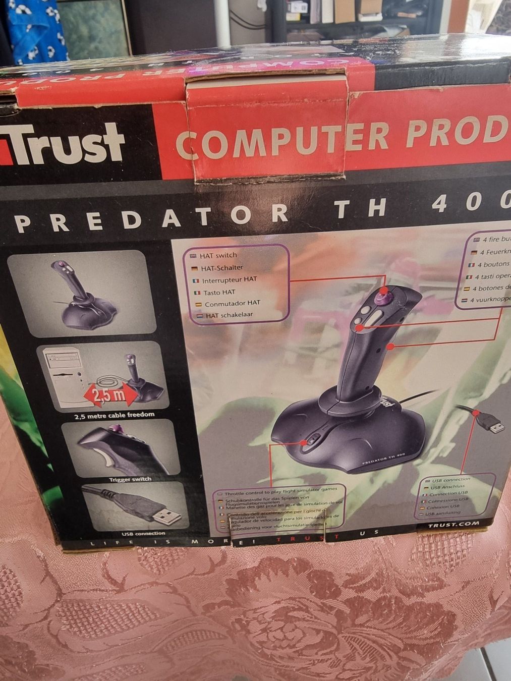 Thrustmaster Controller: joystick predator th 400 – Gebraucht aus Wohlen AG von poliziotto008 2