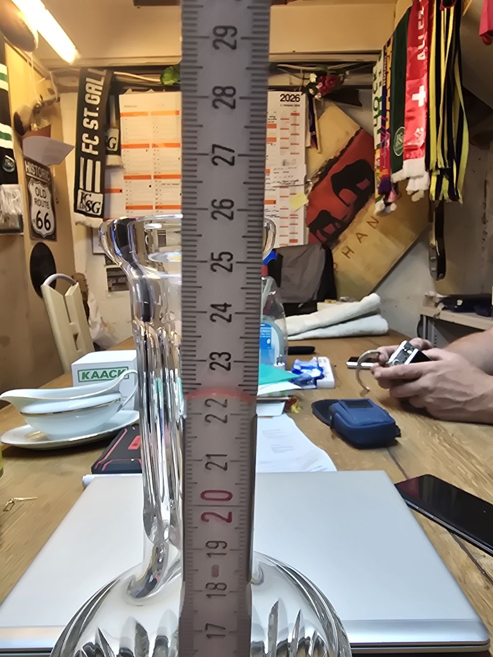 Caraffe: Kristallkaraffe geschliffen 34cm höhe (D1) – Usato da Rorschach venduto da TimelessTrading 3