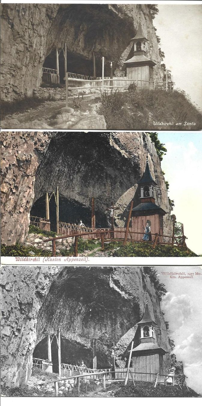 Cartoline postali: Sammlung Wildkirchli – Usato da Appenzell venduto da mai25