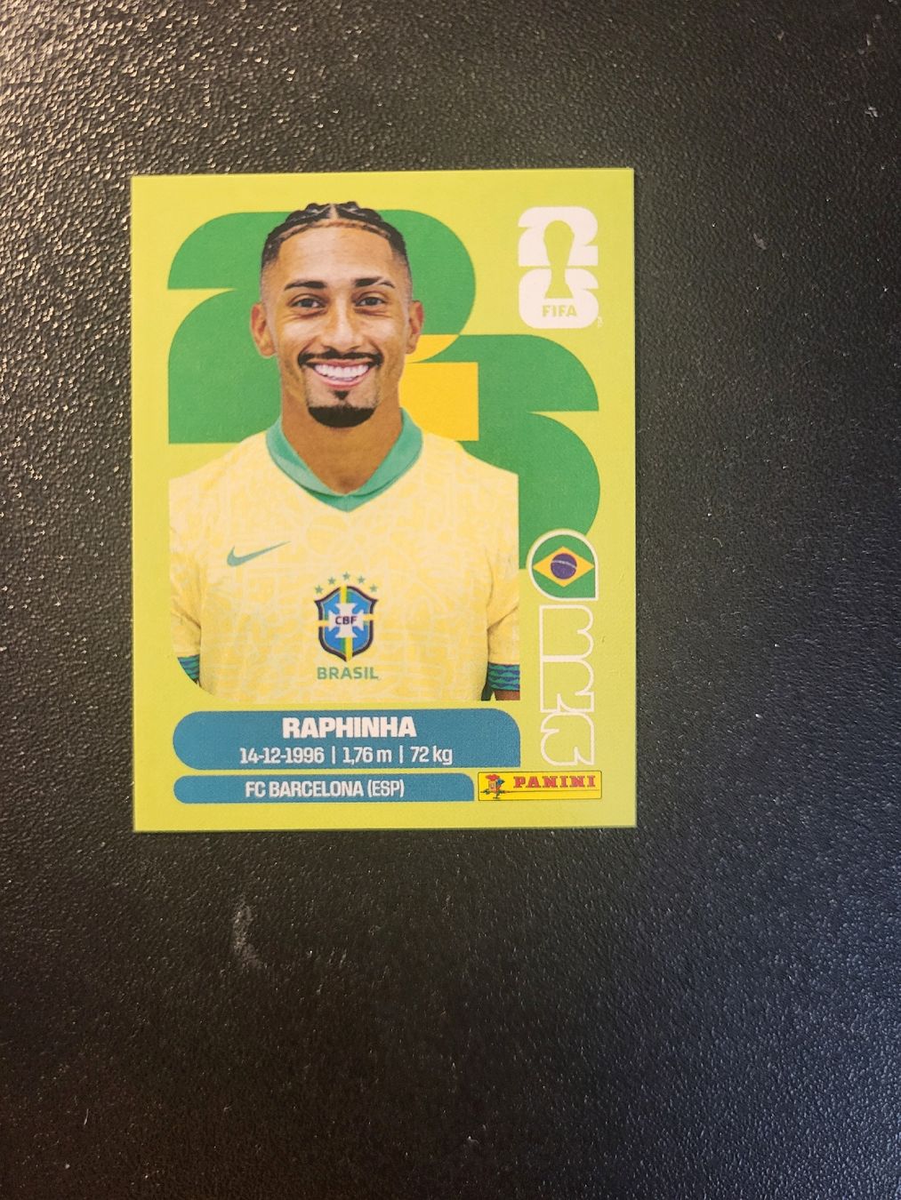 Panini Cartes à collectionner: Panini Sticker Raphinha (BRA19) – Neuf (Voir description) à Jona par NLUE_10