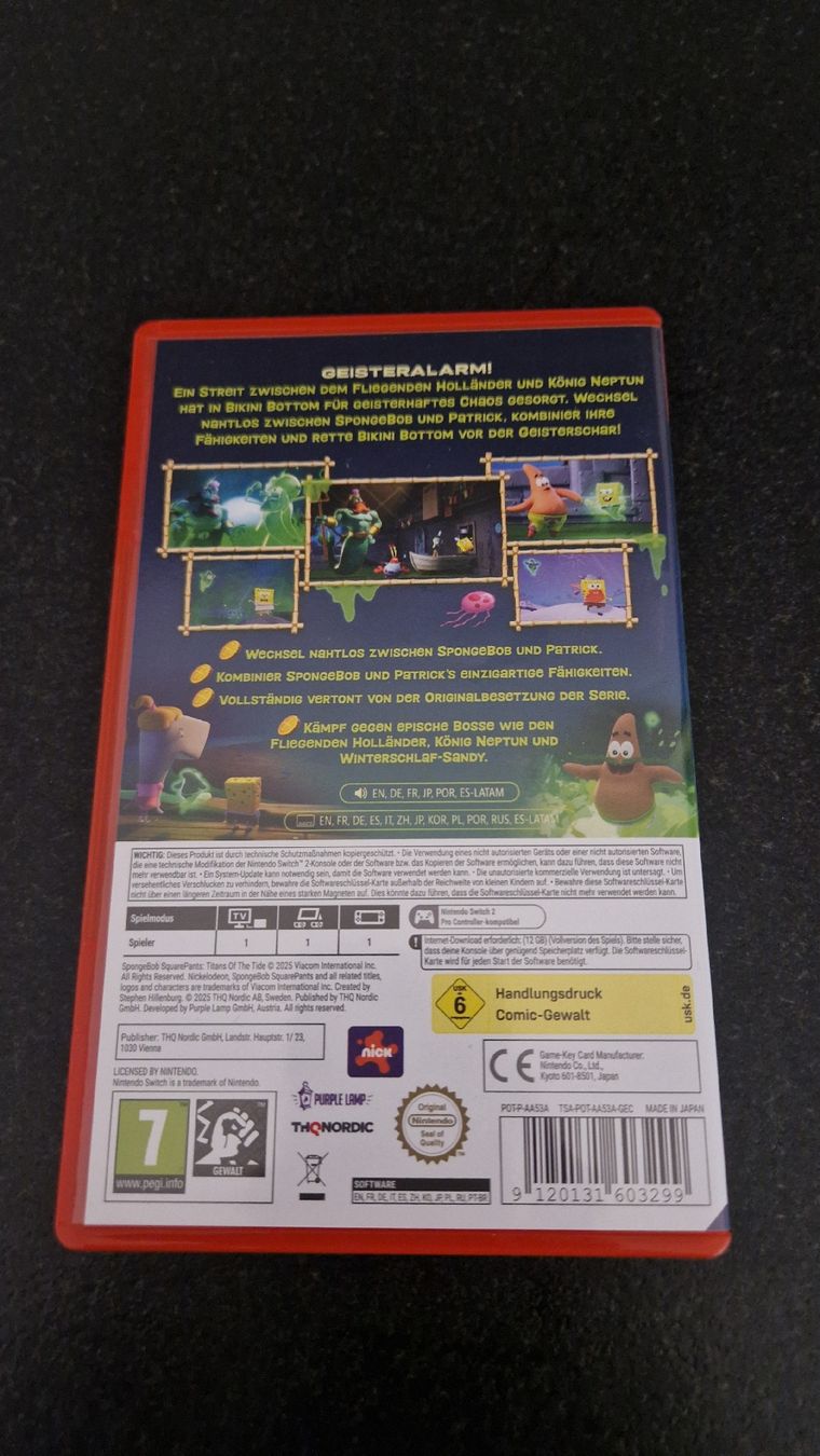 Spiele: Spongebob – Gebraucht aus Holderbank AG von Yoshi.. 1