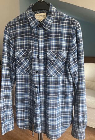Polo Denim & Supply by Ralph Lauren Flanell Hemd Gr. S blau