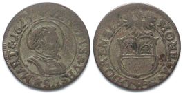 SOLOTHURN Halbbatzen 1623 Billon SELTEN! ss