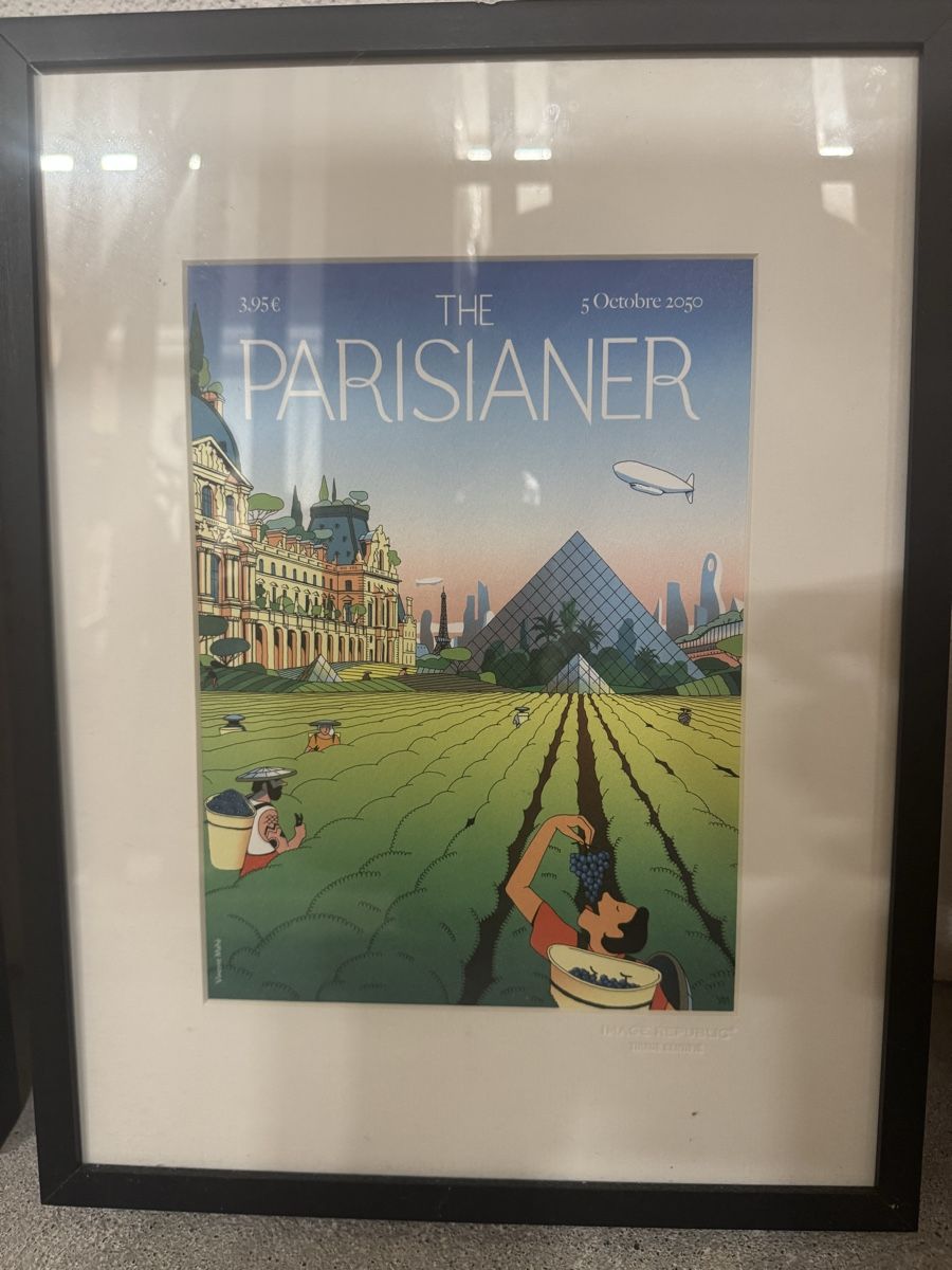 Tableaux: Framed Print New Yorker Cover – D'occasion à Zug par lev_756v 1
