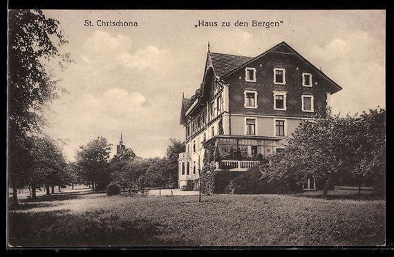 Ansichtskarten: Basel, St. Chrischona, Haus zu den Berge – Gebraucht aus Berlin von bartko-reher