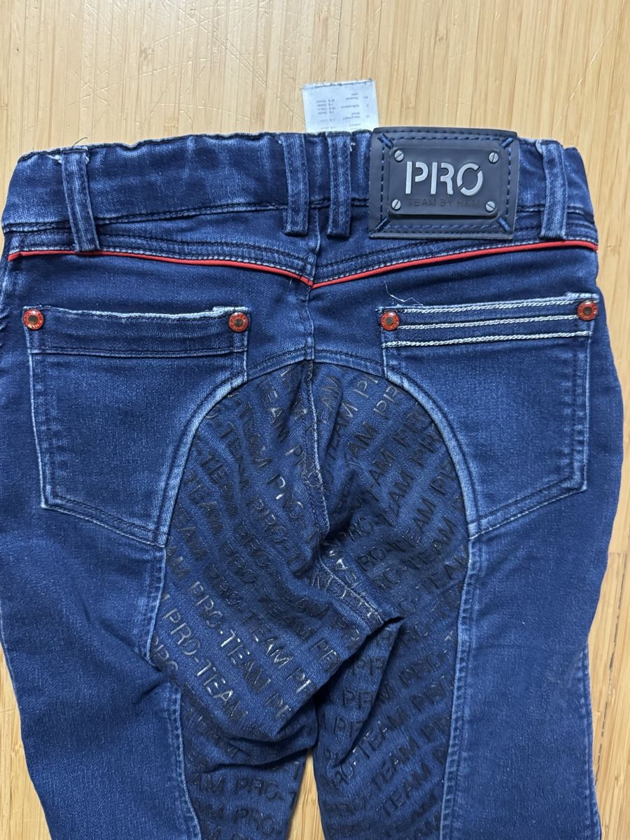 Pantaloni: Jeans Reithose Pro Team Kinder Gr. 152 – Usato da Malans GR venduto da leo_mz7w 4