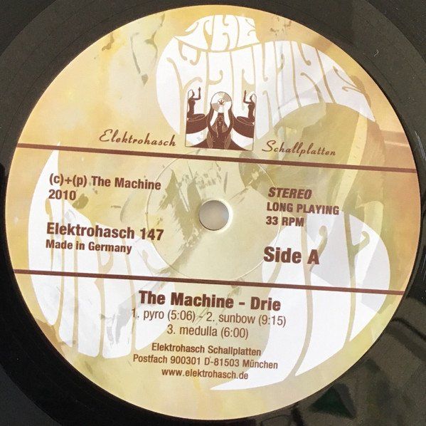 Schallplatten: The Machine – Drie 2LP – Gebraucht aus Wenslingen von riger11 2