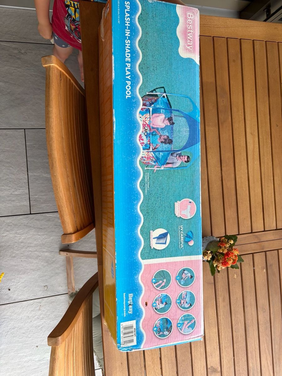 Bestway Schwimmbad: Planschbecken mit Sonnendach – Gebraucht aus Birmensdorf ZH von nadja4_8 3