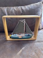 Déco marine vintage dans un cadre en bois