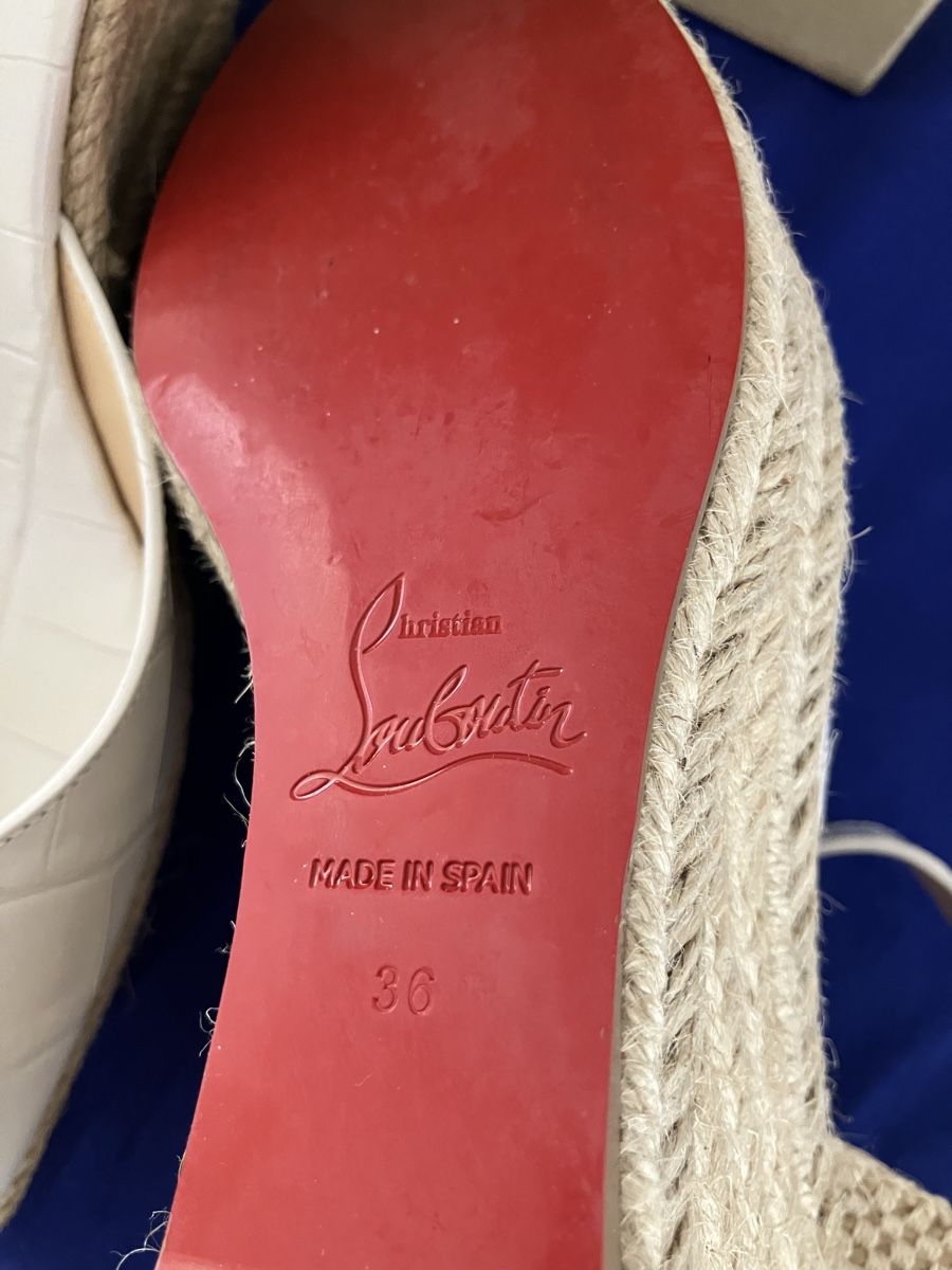Christian Louboutin Scarpe da donna: Christian LOUBOUTIN sandales 36 – Nuovo (secondo la descrizione) da Clarens venduto da Piluka 3