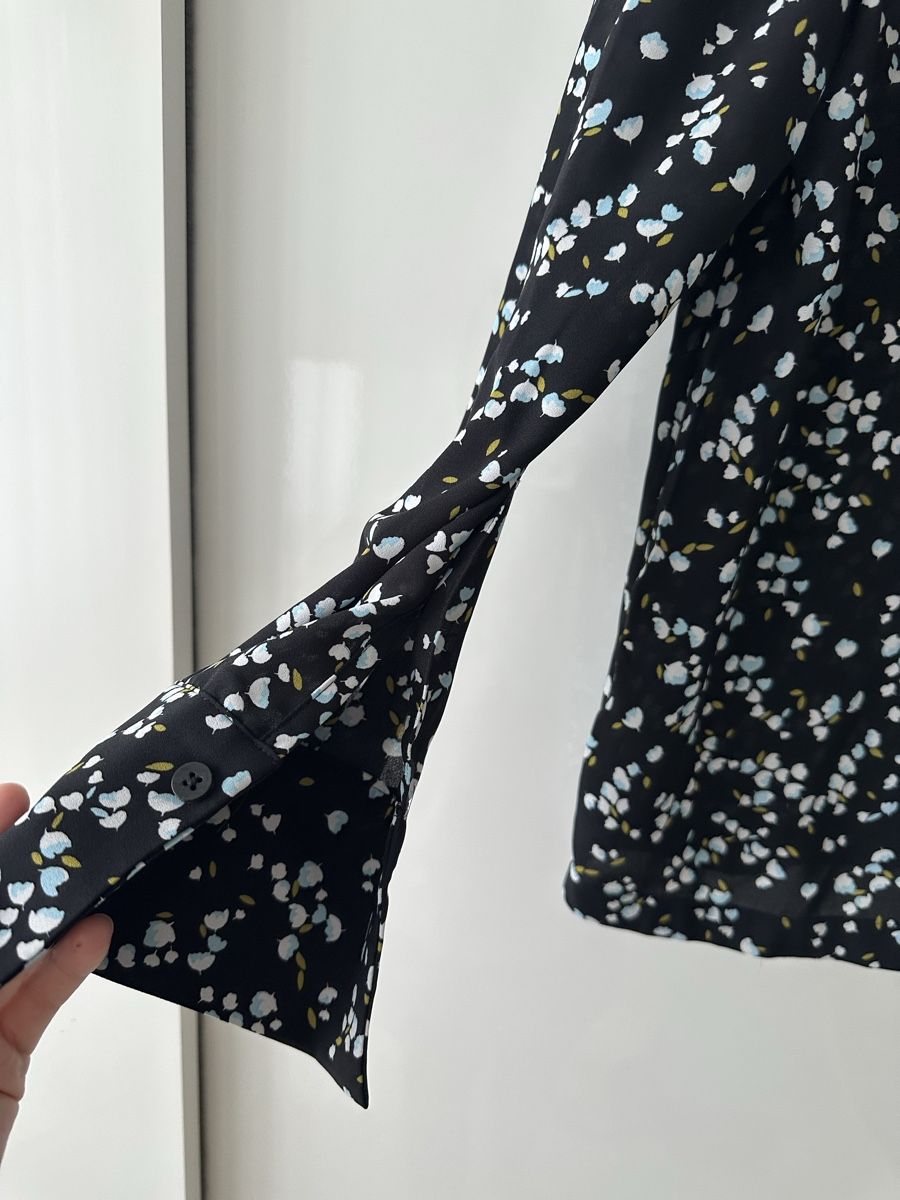 Camicette: Bluse mit Blumenmuster | Gr. 36 | M&S Collection – Nuovo (secondo la descrizione) da Spreitenbach venduto da Sujrkwxl 1