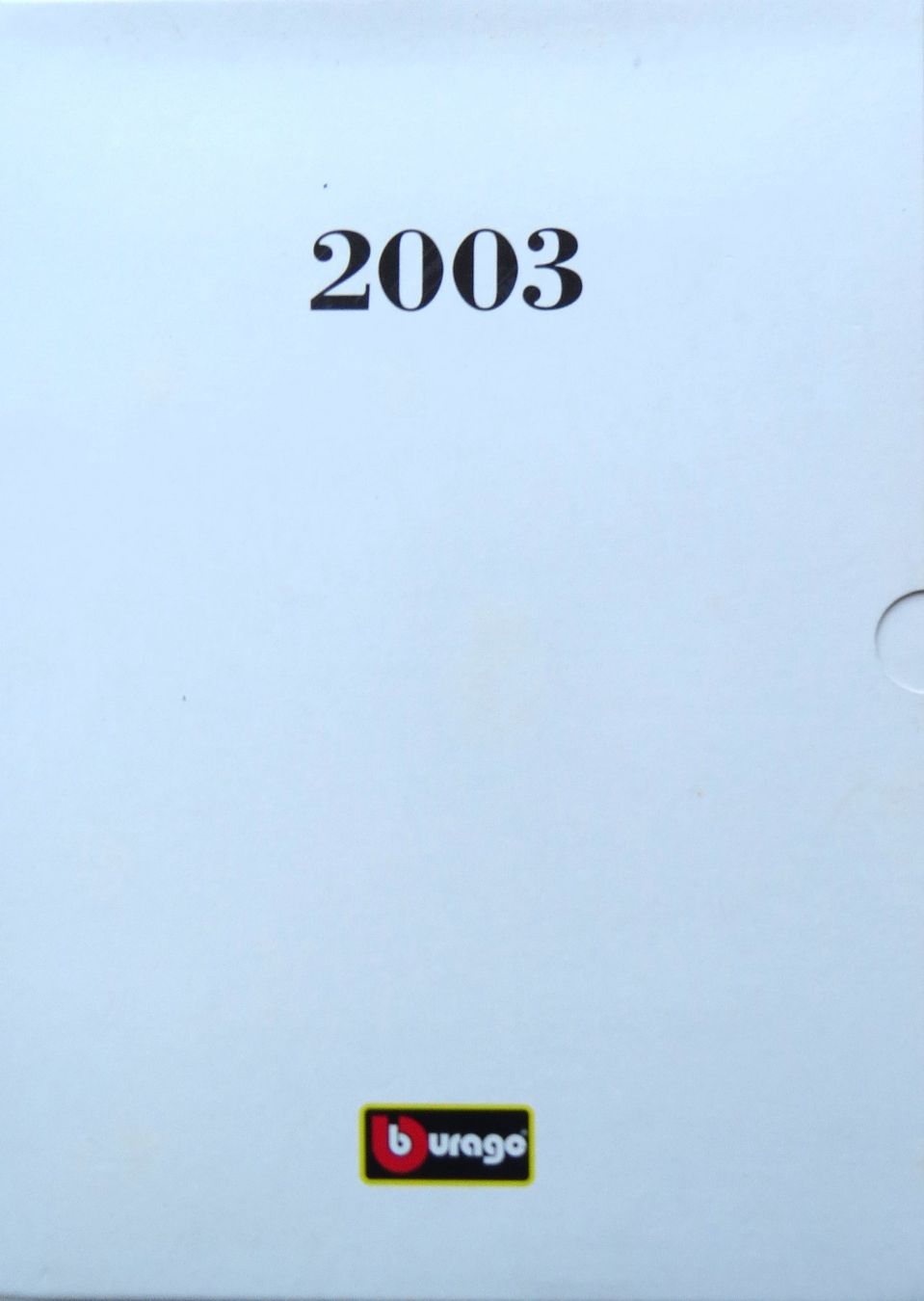 Bburago Modellini d'auto: Bburago Agenda 2003 – Usato da Ettingen venduto da campione_1 1