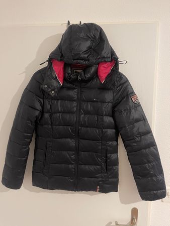 Tommy Hilfiger Winterjacke, Schwarz, Gr M, Top Zustand! y2k
