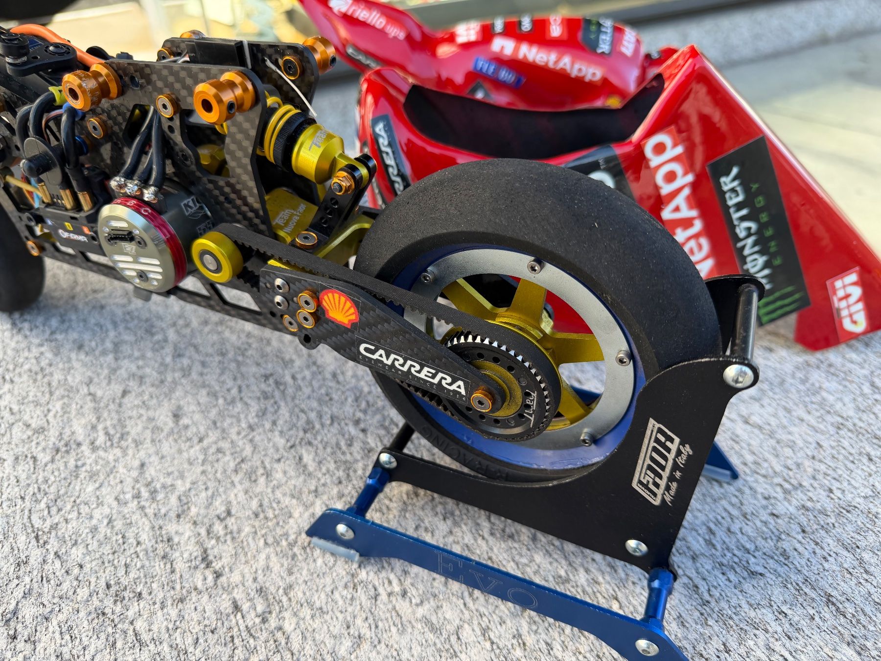 RC Modellbau: Nuova Faor 1:5 Superbike RC Ducati Yamaha HAND MADE in ITALY – Gebraucht aus Chiasso von Carrara-Modellismo 5