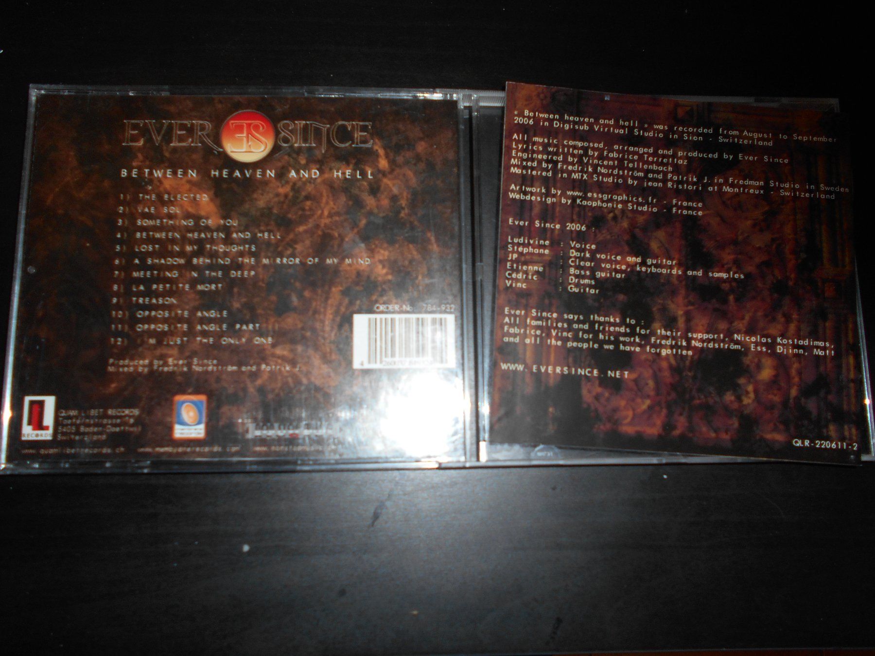 CD: Ever Since – Between Heaven And Hell / 2006 – Usato da Aarberg venduto da witchhunter01 1