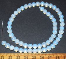 Stein Perlen Strang L-8055 – Opalith 6mm 35,5cm
