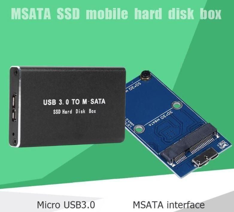 Unità & Adattatore: USB3.0 zu mSATA Adapter Festplatte – Nuovo e nell'imballaggio originale da Unterägeri venduto da RmOnline 7
