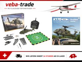 WLToys Helikopter K170 Black Hawk UH-60L, RTF mit Gyro