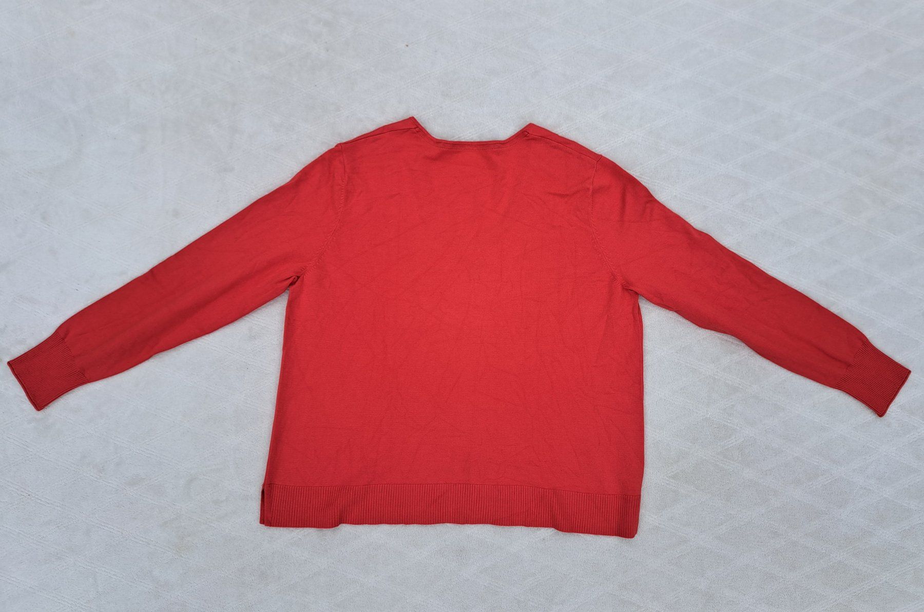 Pullover & Sweatshirts: Roter TAIFUN Pullover Gr. M Damen V-Ausschnitt – Gebraucht aus Gysenstein von joshuas81 2