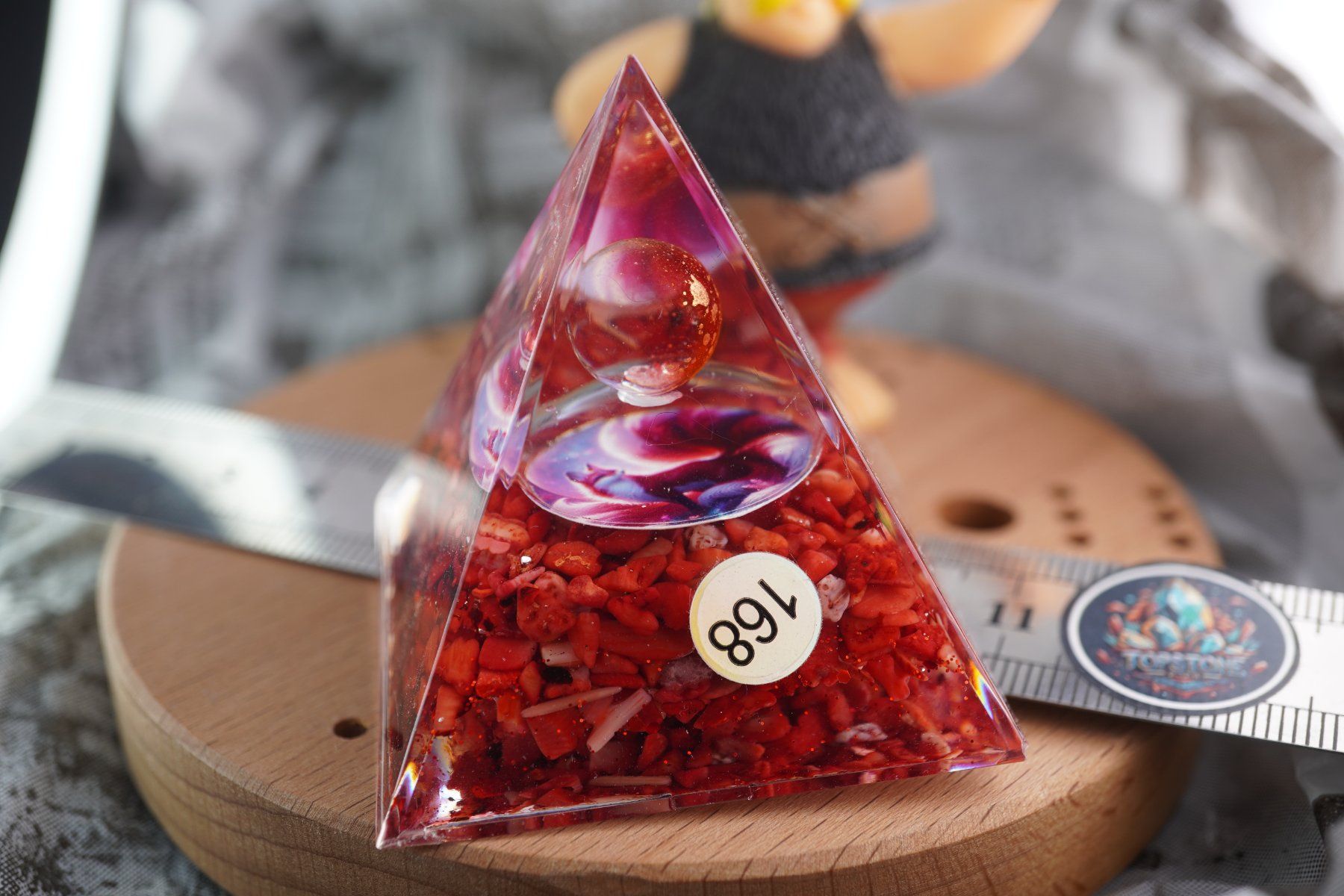 Mineralien & Heilsteine: Orgonit Pyramide Roter Fuchs   Ab 1.-  Rausverkauf – Neu und originalverpackt aus Eschenbach SG von topstone 2