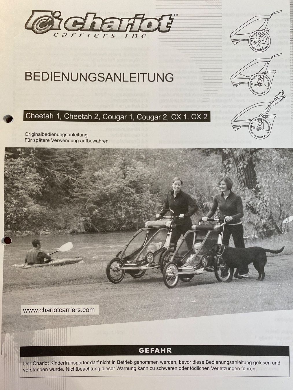 Rimorchi: Veloanhänger Chariot Cougar2 – Usato da Eggersriet venduto da Kanada2005 5
