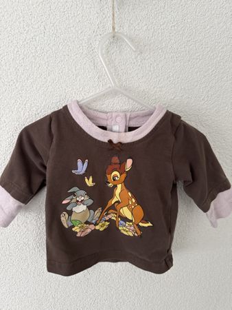 Süesses H&M Disney Bambi Baby Shirt, Grösse 62, Top!