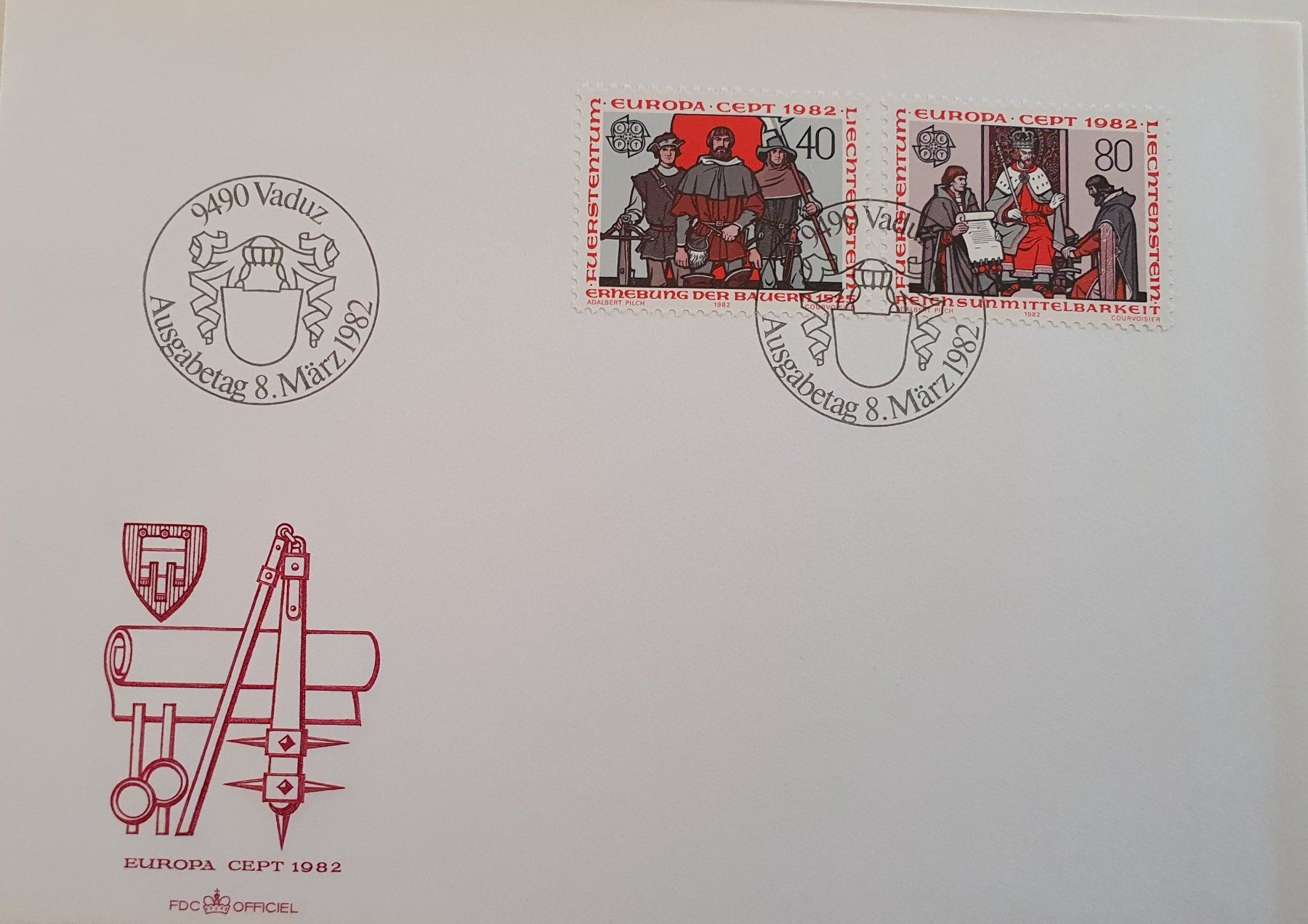 Tutti i francobolli: 1982  JSA / FDC – Nuovo (secondo la descrizione) da Alten venduto da Regenwasser 2
