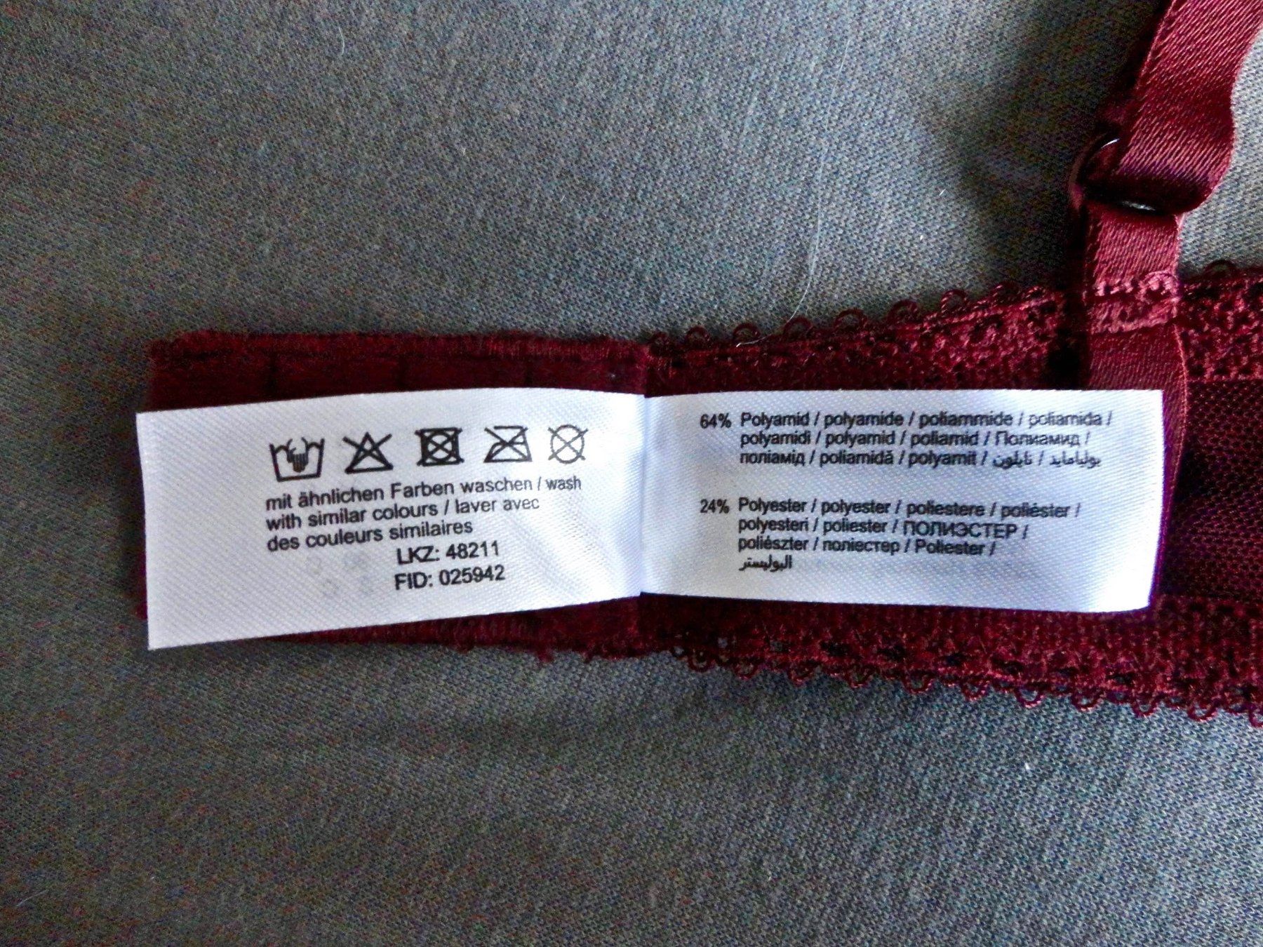 Altra biancheria intima: Nuance BH 75C,  Weinrot NEU – Nuovo (secondo la descrizione) da Dottikon venduto da Facehugger2012 9
