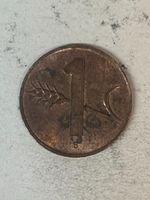 1 Rp. 1967 B vz – schöne Patina – Sammlerstück