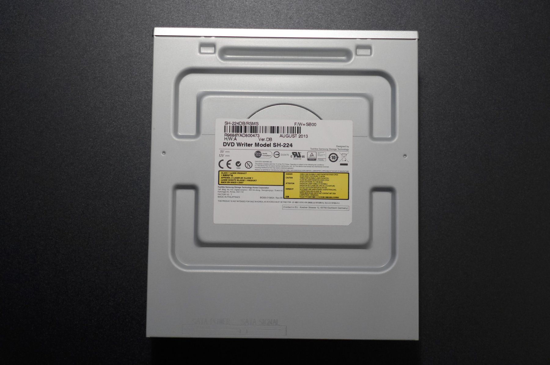 Samsung Lettore multimediale & Streamer: DVD Brenner SAMSUNG für PC Tower – Usato da Gossau SG venduto da jerrycotton62