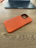 iPhone 16 Pro Max Echt Leder Case MagSafe - Sattel Braun