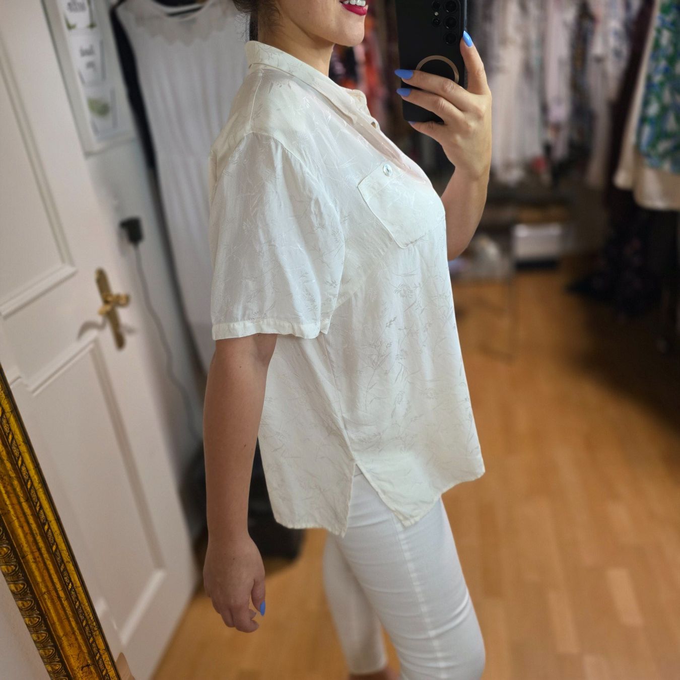 Camicette: BIAGGINI 100% Seide Vintage  Bluse XL – Usato da Wald ZH venduto da CapLux 2