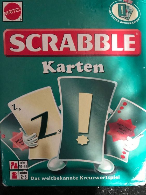 Scrabble Kartenspiel, Mattel Kaufen auf Ricardo