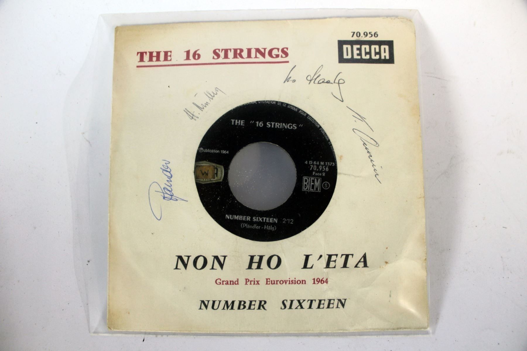CD: THE 16 STRINGS: Non Ho L'eta / Number.. – Usato da Bern venduto da vinyl-heaven 1
