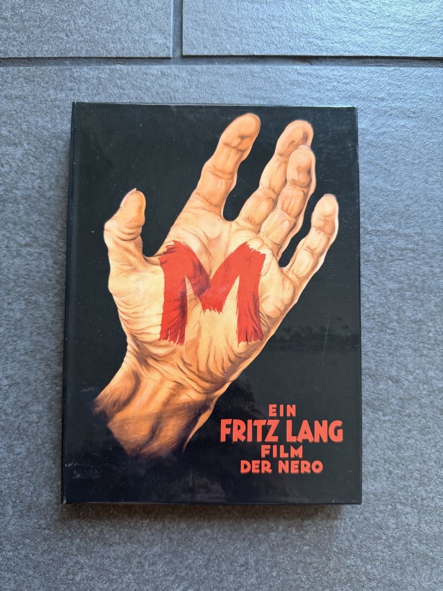 Alle DVDs: Fritz Lang M Blu-ray Mediabook – Gebraucht aus Zürich von cENS0R