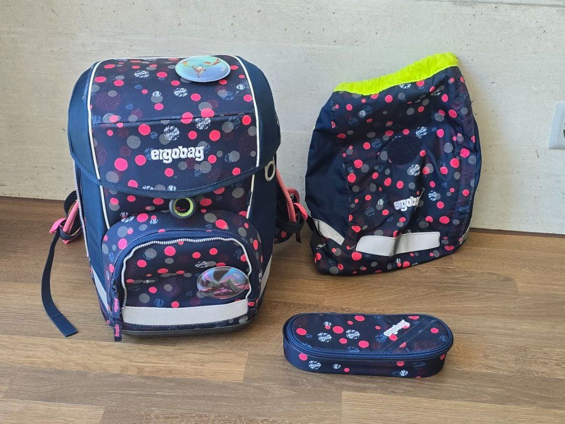 Ergobag Borse & Zaini: ergobag Waldmonstbär Kinderrucksack – Usato da Münchenstein venduto da axbo