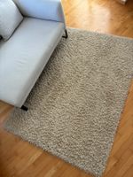 Langfloor Teppich beige 140 x 200cm gebraucht guter Zustand