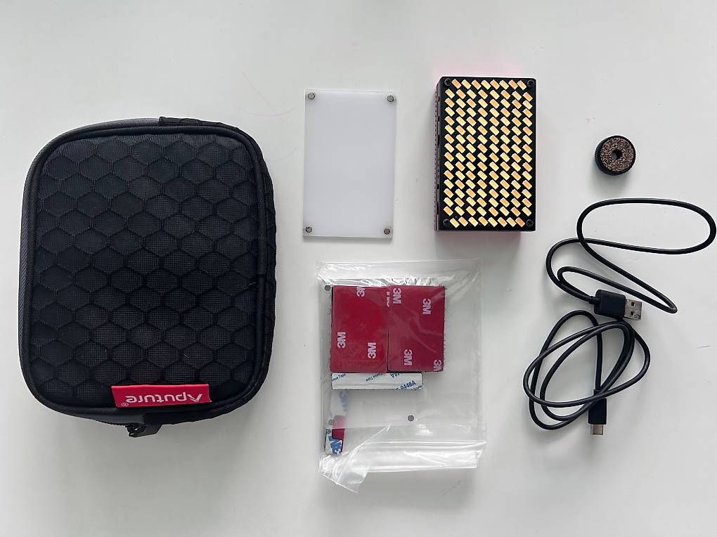 Lampade: Mini torche LED Aputure Amaran AL-MX bicolore + sacoche – Usato da Fully venduto da submedia