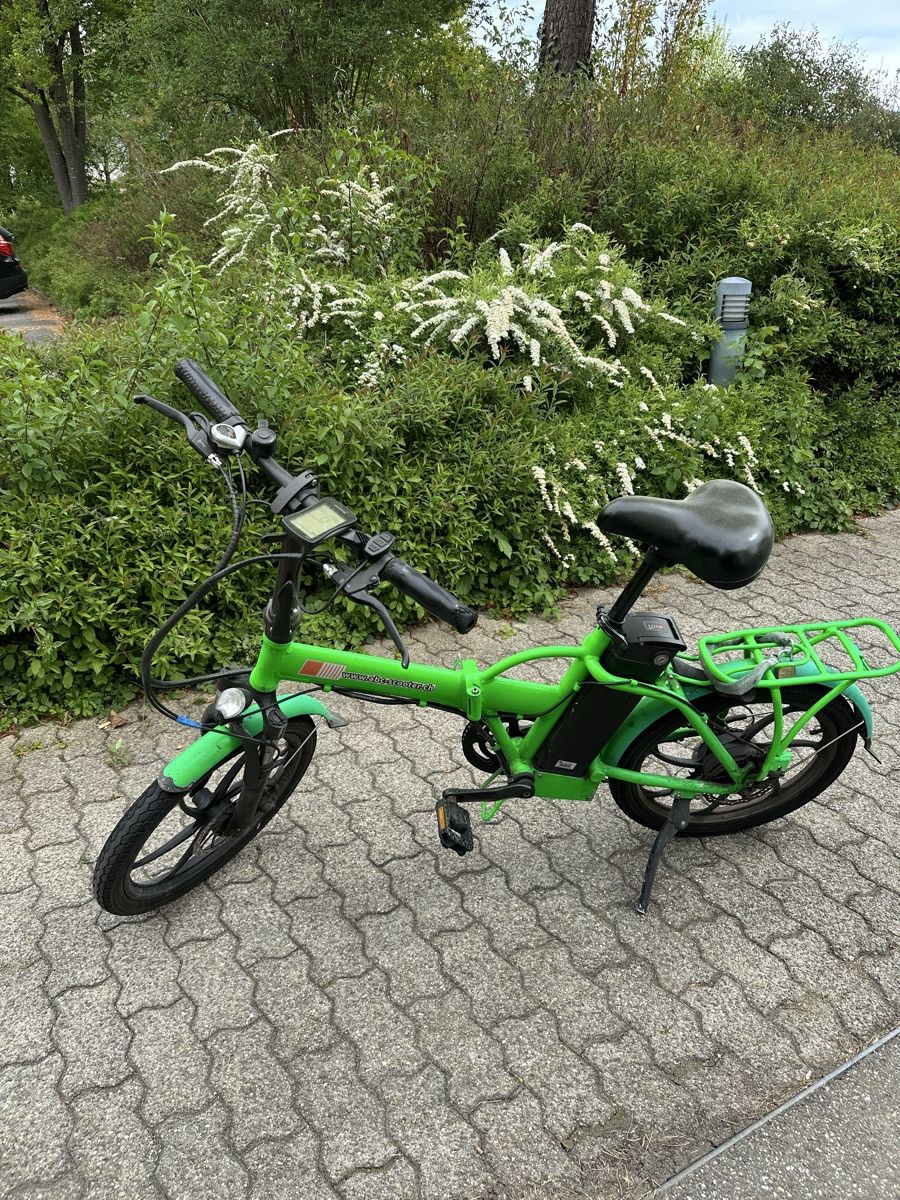 Biciclette: Elektro velo klappbar DEFEKT ab 1.- – Difettoso da Wetzikon ZH venduto da Armend-08 1