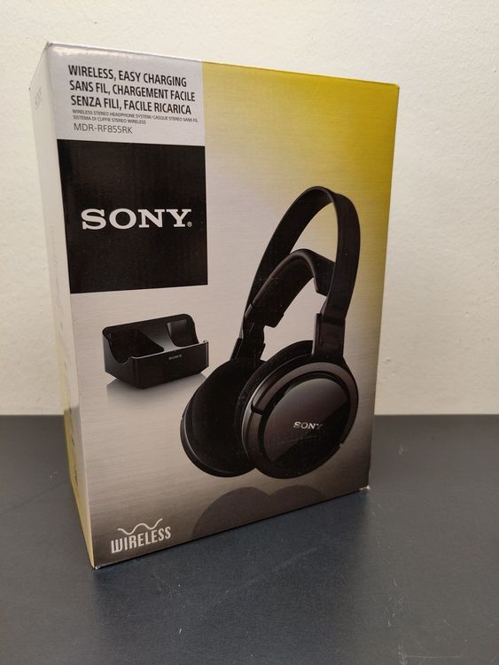 Sony Wireless Kopfhörer MDR-RF855RK (Neu und originalverpackt) in ...