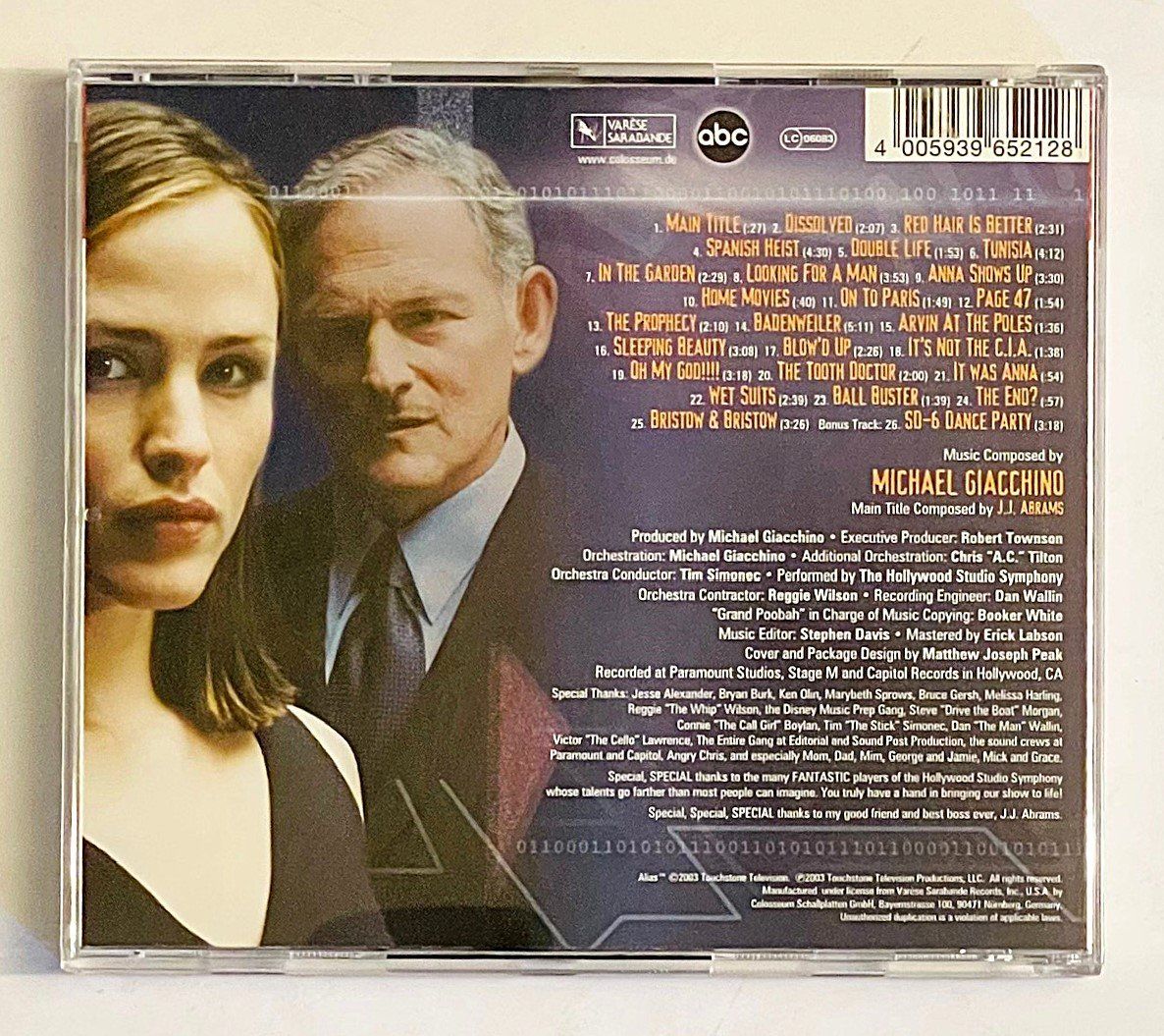 CD: Alias - Original Television Soundtrack - CD Top! – Usato da Duggingen venduto da nad_6yzh 1