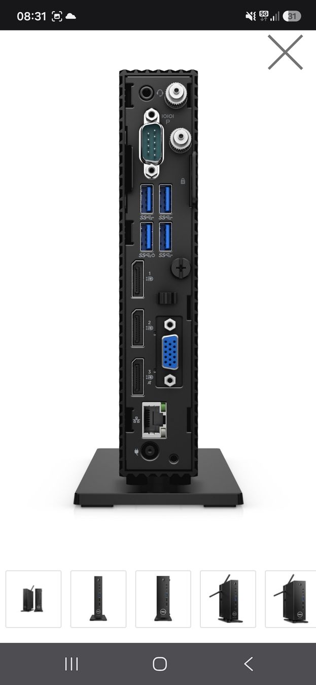 Dell PC: Dell Wyse 5070 Thin Client - Intel Celeron J4105 - netzteil – Usato da Flawil venduto da Hamdia12 2