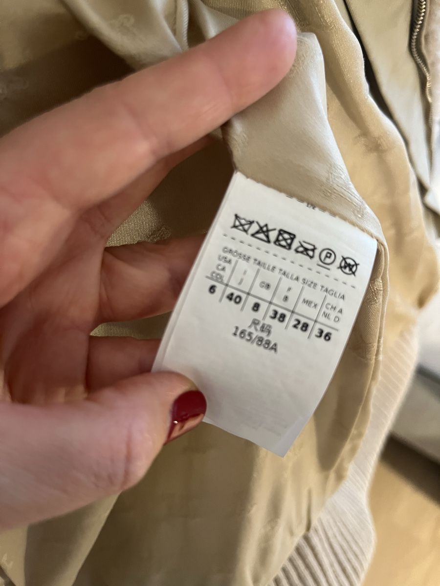 Max Mara Giacche: MAX MARA Teddy Bear Bomber - Iconic - Gr. S - beige – Nuovo (secondo la descrizione) da Bern venduto da Leppi2 5